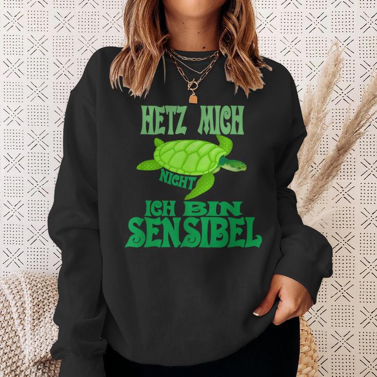 Hetz Mich Nicht Ich Bin Sensibel Sweatshirt Geschenke für Sie