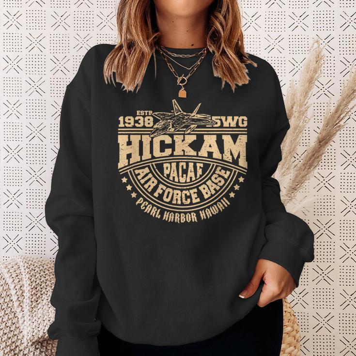 Hickam Air Base Usaf Pearl Harbor Hawaii Usa Sweatshirt Gifts for Her