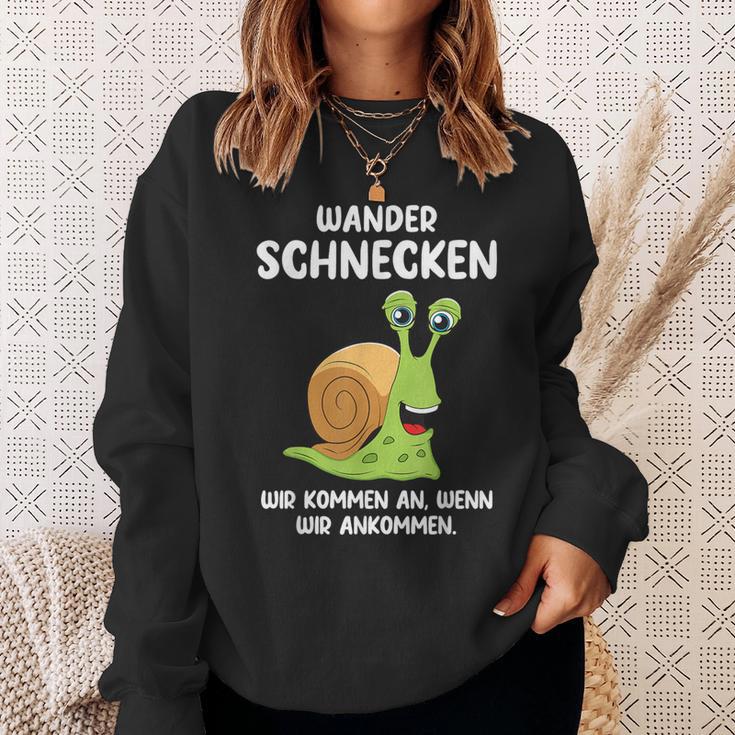 Hiking Snail Hiking Hiking Sweatshirt Geschenke für Sie