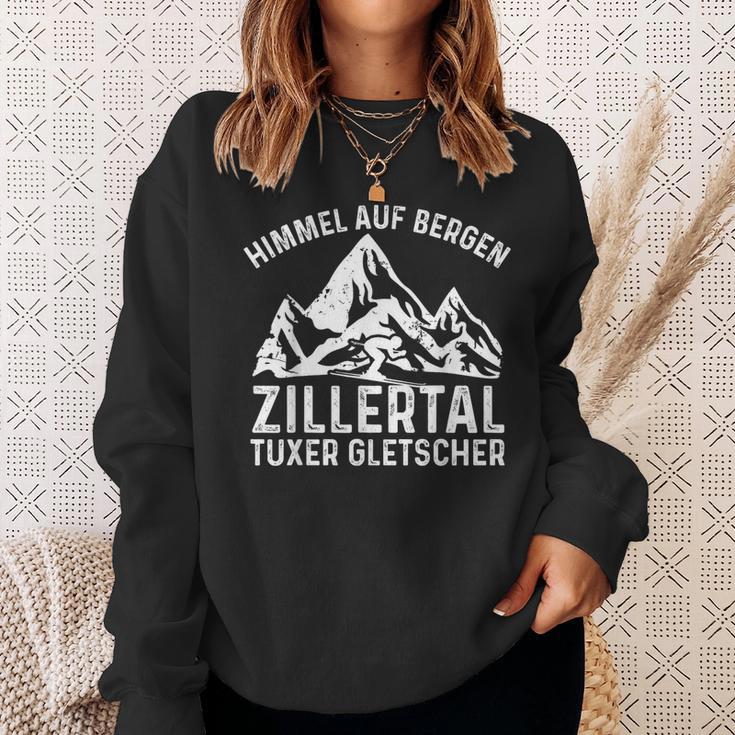 Himmel Auf Erden Zillertal Tuxer Glacier Skier Men's Black Sweatshirt Geschenke für Sie