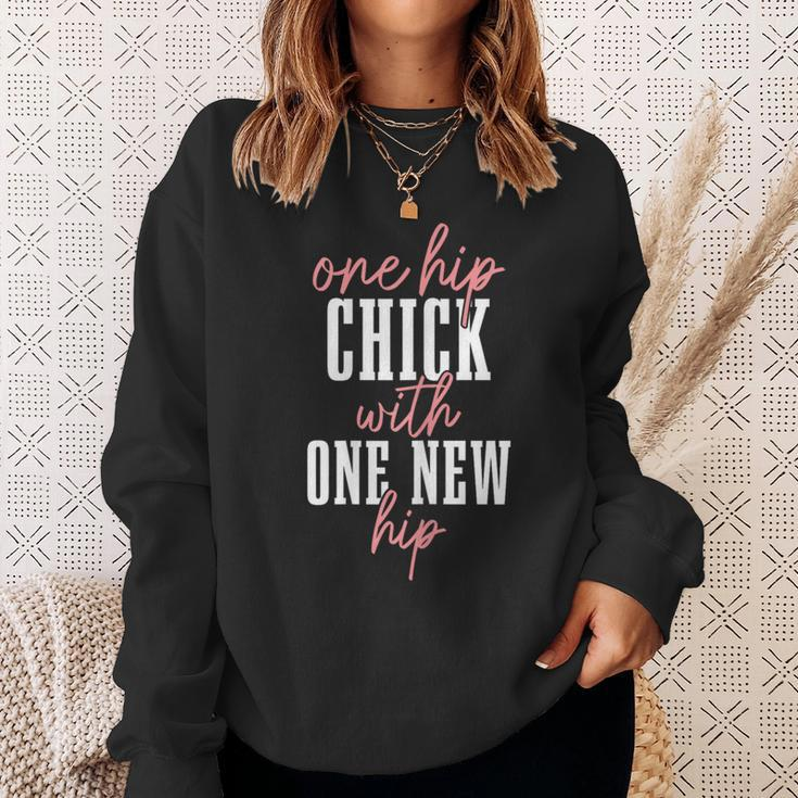 Hip Replacement Surgery Recovery Hip Chick With New Hip Sweatshirt Gifts for Her