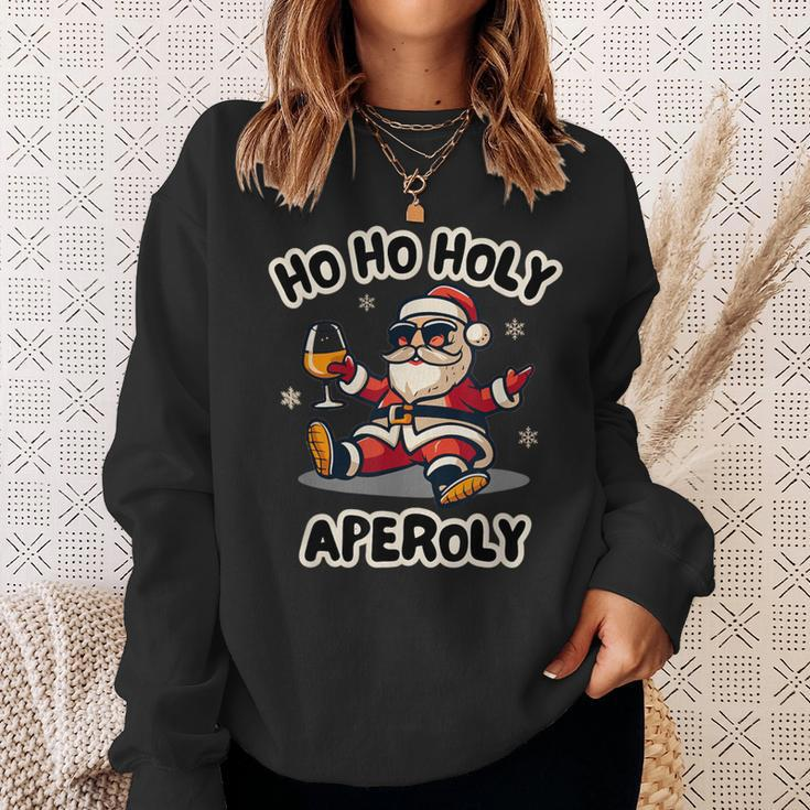 Ho Ho Holy Aperoly Christmas Spritz Aperoli Sweatshirt Geschenke für Sie