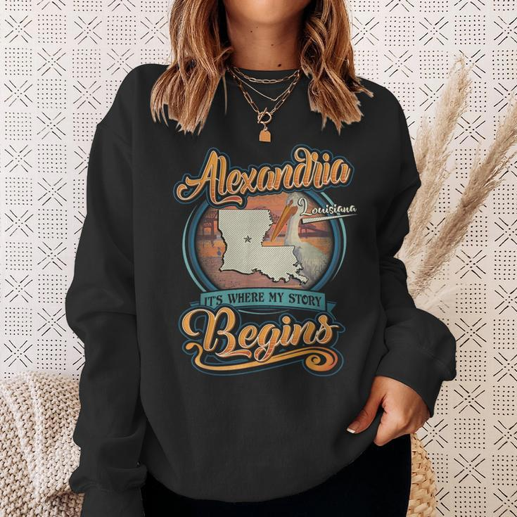 Hometown Where My Story Begins Sweatshirt Gifts for Her