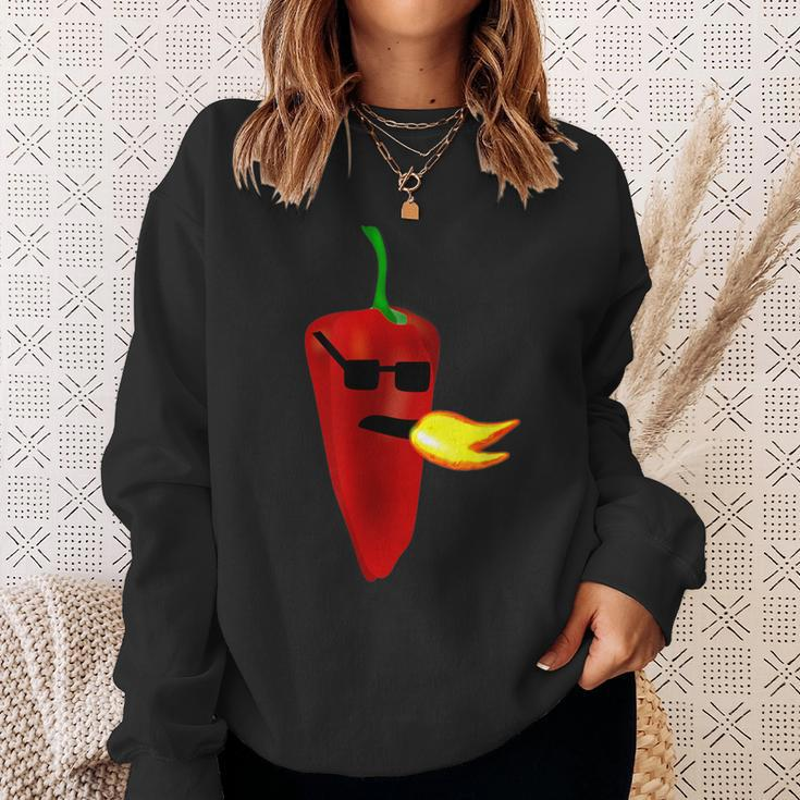Hot Pepper Sauce Lovers Sweatshirt Gifts for Her