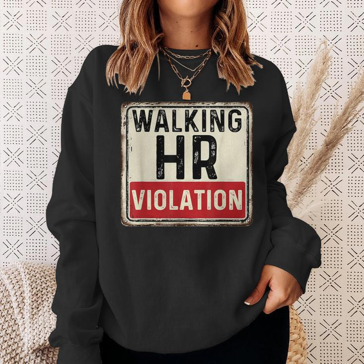 Human Vintage Humor Sweatshirt Gifts for Her