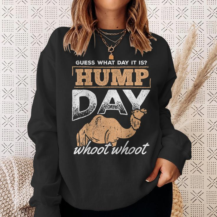 Hump Day Whoot Whoot Weekend Laborer Worker Sweatshirt Gifts for Her