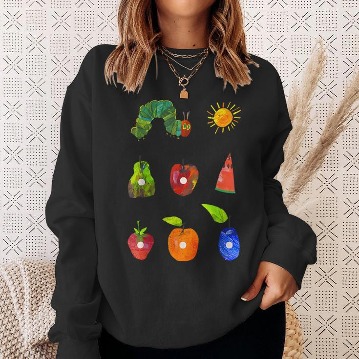 Hungry Caterpillar Fruit Always Hungry Caterpillar Saturday Sweatshirt Gifts for Her