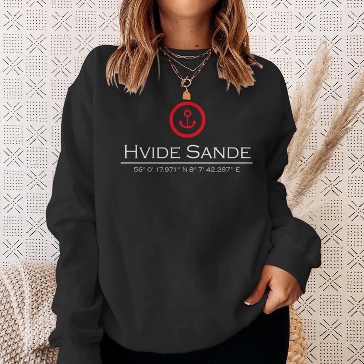 Hvide Sande By Musselschubser Klamotten Sweatshirt Geschenke für Sie