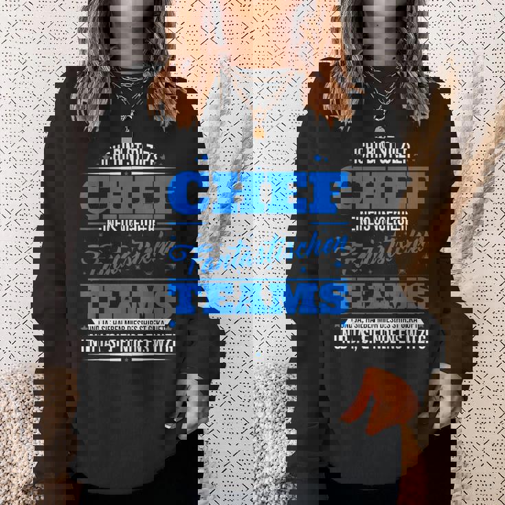 Ich Bin Stolzer Chef Eines Unheuer Fantastische Teams Sweatshirt Geschenke für Sie