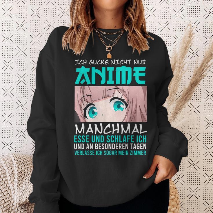 Ich Gucke Nicht Nur Anime Manga Kawaii Sweatshirt Geschenke für Sie