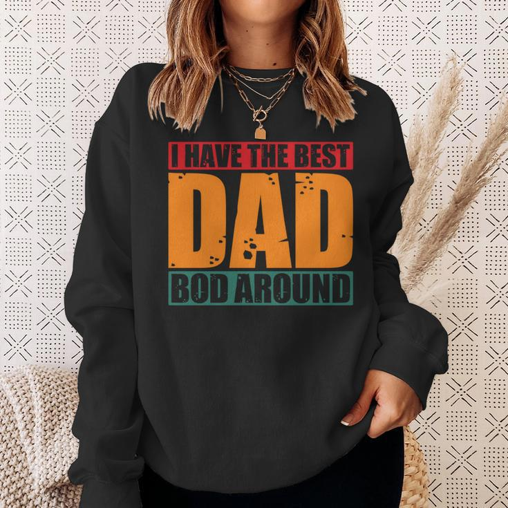 Ich Habe Den Besten Papa Bod Rund Um Father's Dayintage Sweatshirt Geschenke für Sie