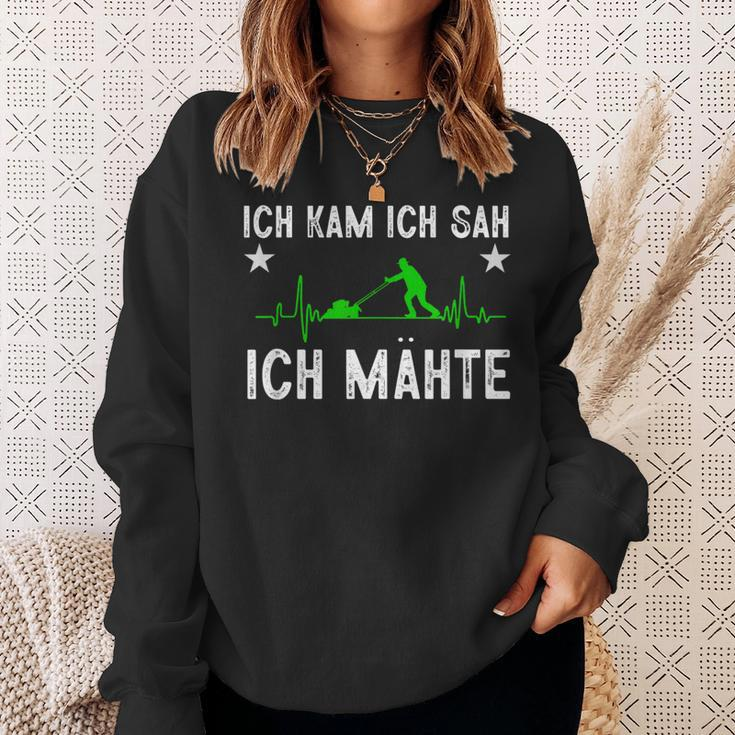Ich Kam Ich Sag Ich Mäh German Language Sweatshirt Geschenke für Sie