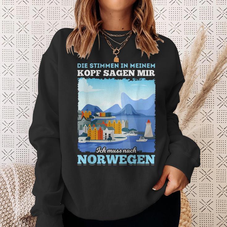 Ich Muss Nach Norwegian Sweatshirt Geschenke für Sie