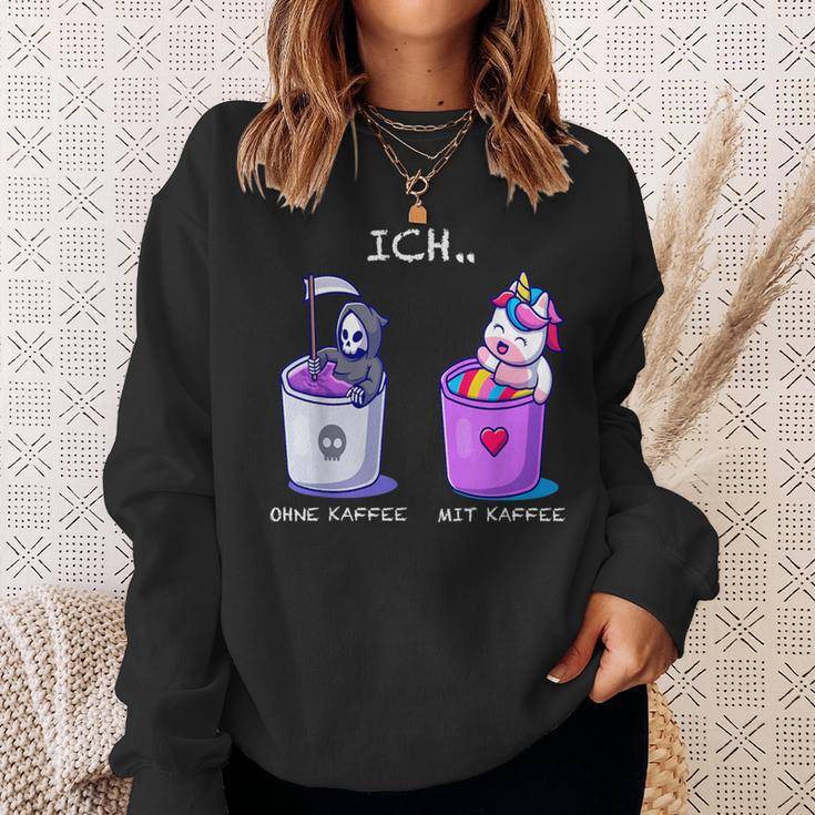 Ich Ohne Kaffee Sweatshirt Geschenke für Sie