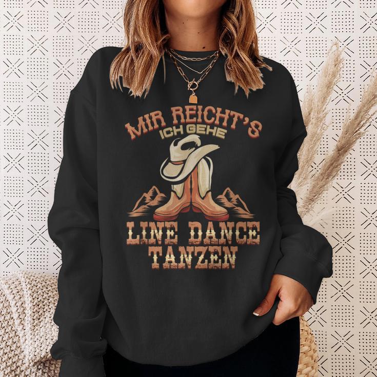 Ich Reicht's Ich Geh Line Dance Dance Western Dancer Sweatshirt Geschenke für Sie