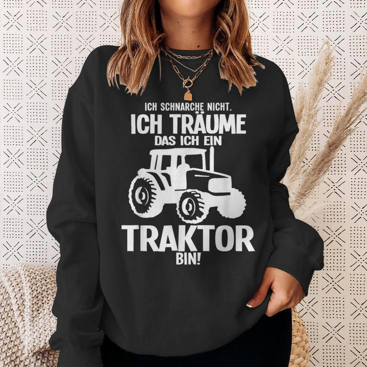 Ich Träume Ich Bin Ein Traktor Farmers Black S Sweatshirt Geschenke für Sie