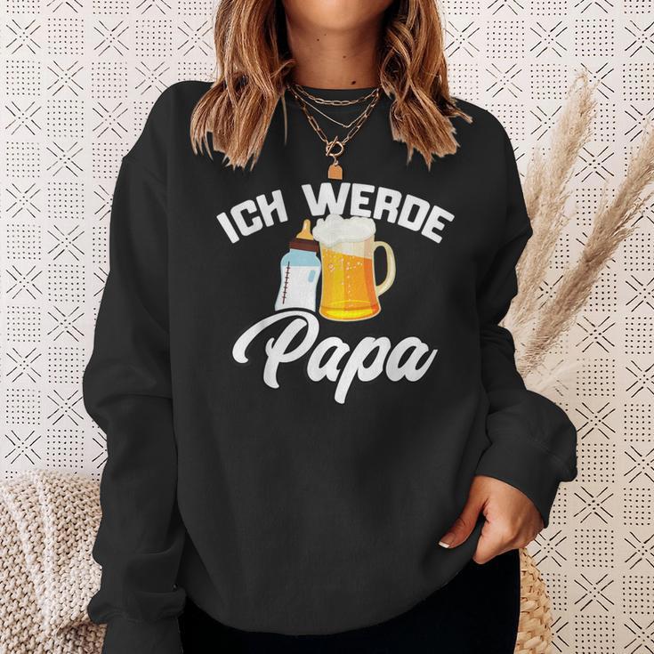 Ich Werde Papa Werdender Papaater Loading 2023 2024 Sweatshirt Geschenke für Sie