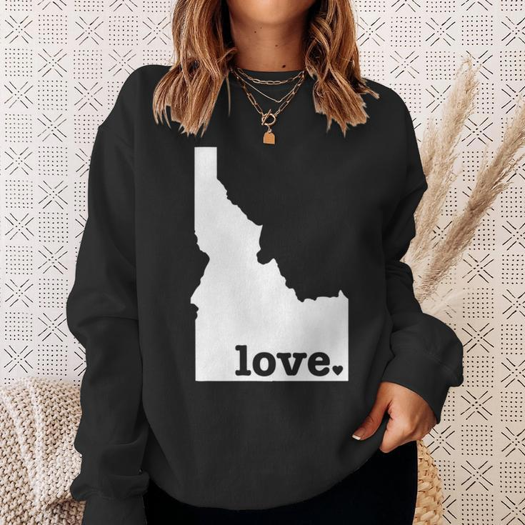 Idaho Love Hometown State Pride Sweatshirt Gifts for Her