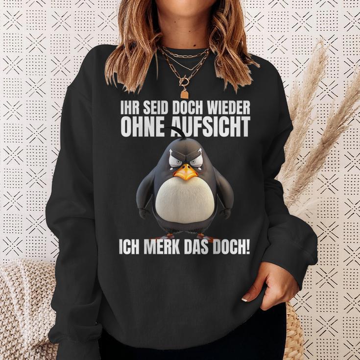 Ihr Seid Doch Wieder Ohne Supersicht Sweatshirt, Schwarzes Lustiges Tee Geschenke für Sie