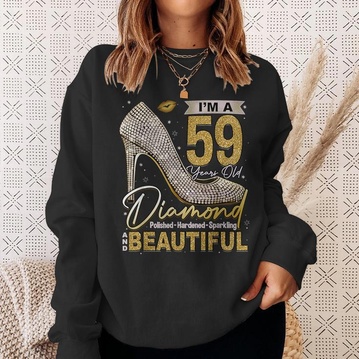 I'm A 59 Years Old Diamond 59 And Fabulous 59Th Birthday Sweatshirt Gifts for Her