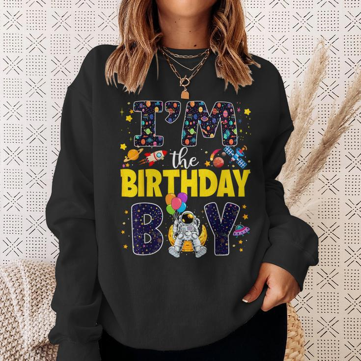 I'm The Birthday Boy 2Nd Outer Space Family Matching Outfit Sweatshirt Gifts for Her