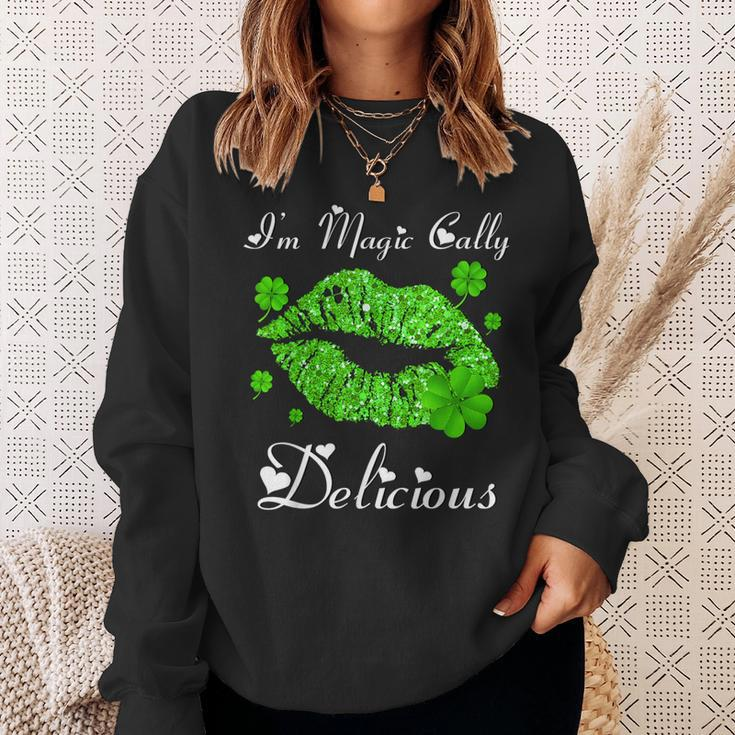 I'm Magically Delicious St Patrick Day Sweatshirt Gifts for Her