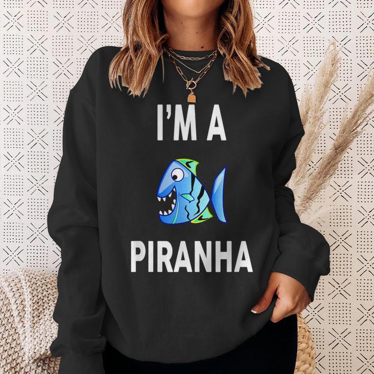 I'm A Piranha Piranha Sweatshirt Geschenke für Sie