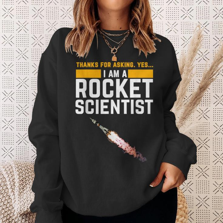 I'm A Rocket Scientist Rocket Science Sweatshirt Gifts for Her
