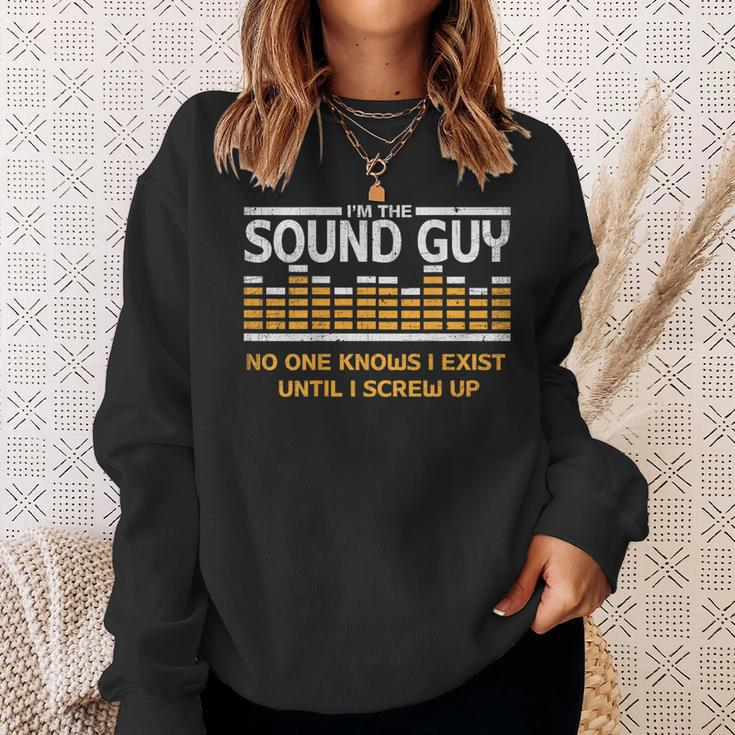 I'm The Sound Guy Audio Tech Sound Engineer Sweatshirt Gifts for Her