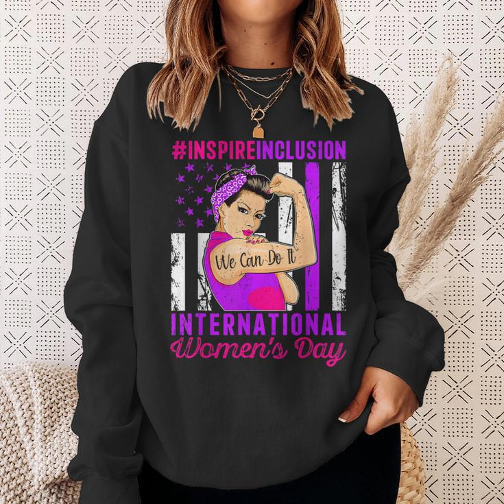 International Women's Day 2024 Inspire Inclusion 8 March Sweatshirt Gifts for Her