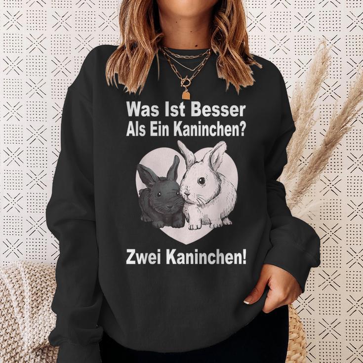 Was Ist Besser As A Rabbit Sweatshirt Geschenke für Sie