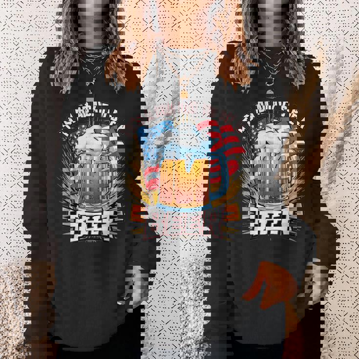 It's A Bad Day To Be A Beer Vintage Sweatshirt Gifts for Her