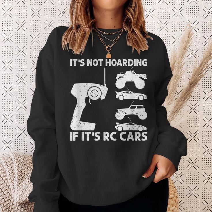 It's Not Hoarding If It's Rc Cars Rc Car Racing Sweatshirt Gifts for Her