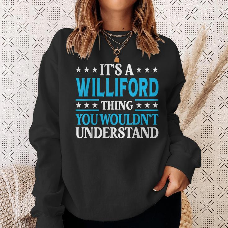 It's A Williford Thing Surname Family Last Name Williford Sweatshirt Gifts for Her