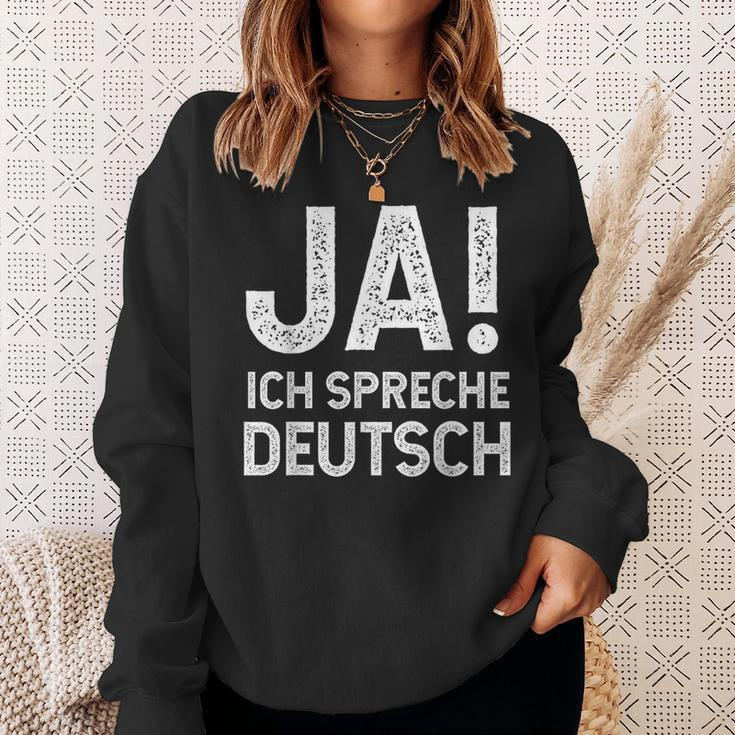 Ja Ich Spreche German Sweatshirt Geschenke für Sie