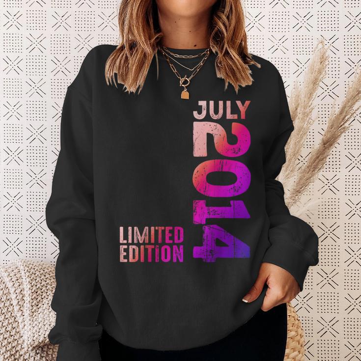 Jahr 2014 Monat Juli 2014 Retro 2014Intage 2014 Sweatshirt Geschenke für Sie