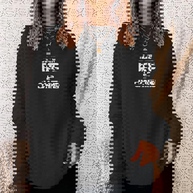 Je M'en Bats Les Ovaires Sweater e Cadeaux pour elle