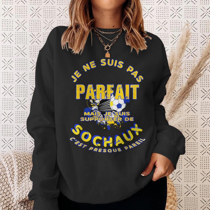 Sweat à Capuche 'Je Ne Suis Pas Parfait Mais Je Suis Supporter De Sochaux' - Cadeau Humour FCSM
