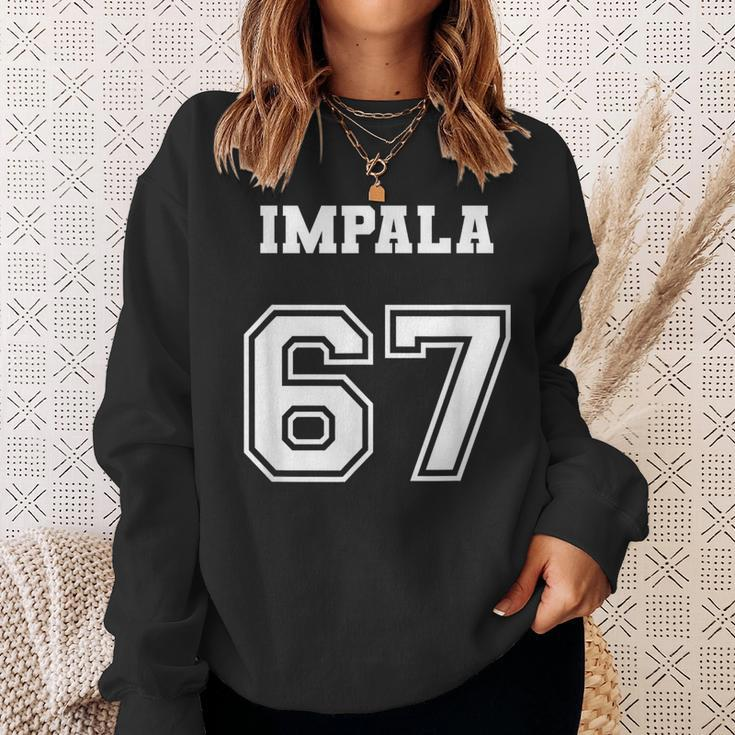Jersey Style 67 1967 Impala Old School Lowrider Sweatshirt Gifts for Her