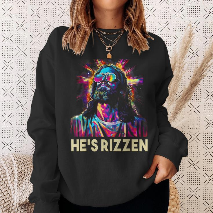 Jesus Is Rizzen He Is Rizzen Sweatshirt Gifts for Her
