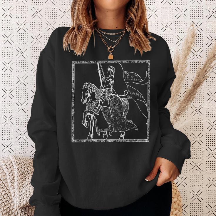 Joan Of Arc History Christianity Feminism Sweatshirt Gifts for Her