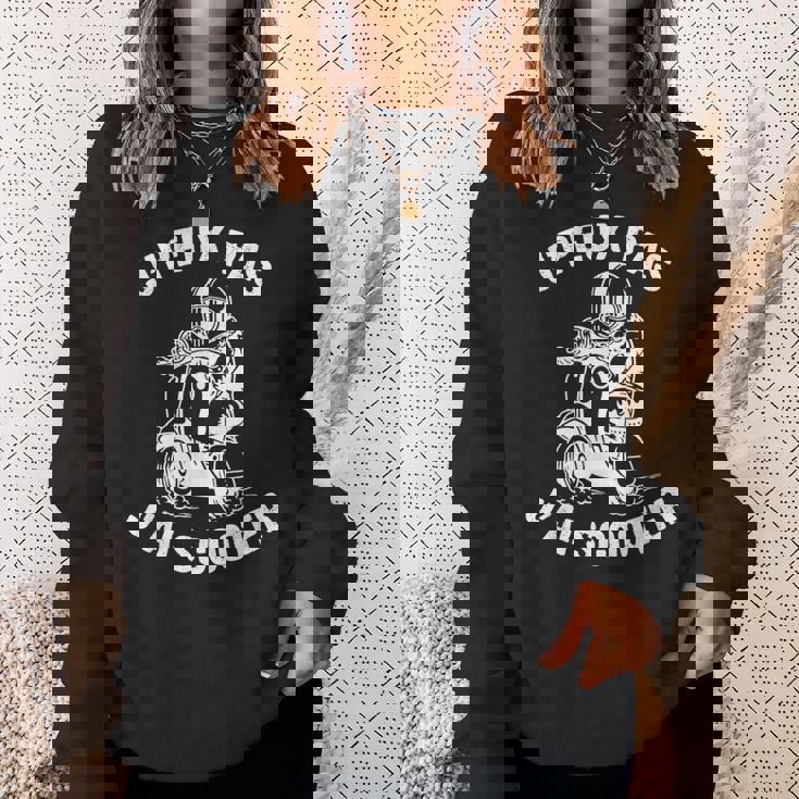 J'peux Pas J'ai Scooter Humour Cadeau Moto Motards Sweater e Cadeaux pour elle