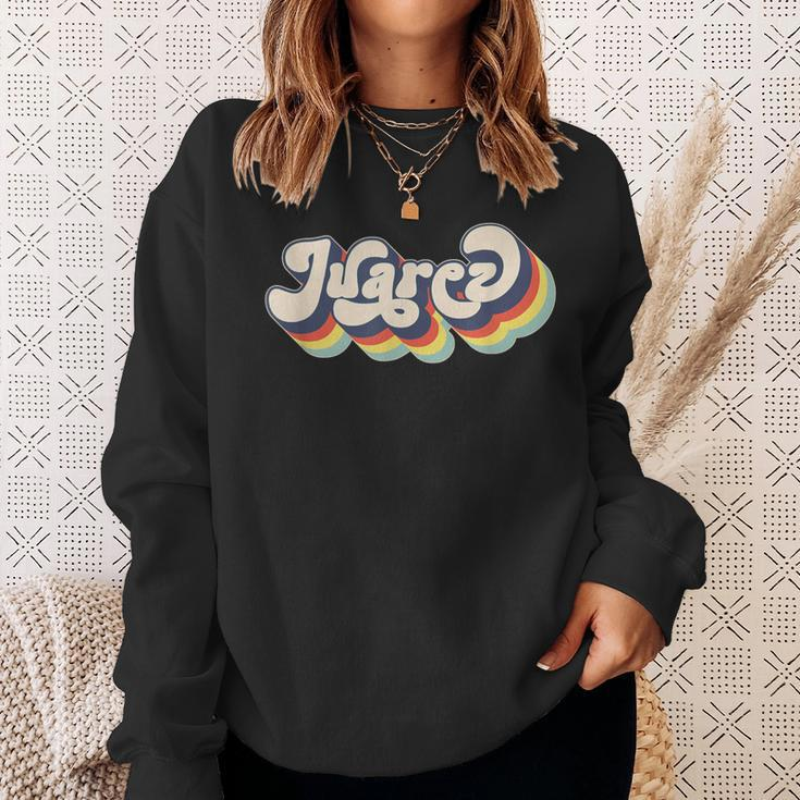 Juarez Family Name Personalized Surname Juarez Sweatshirt Gifts for Her