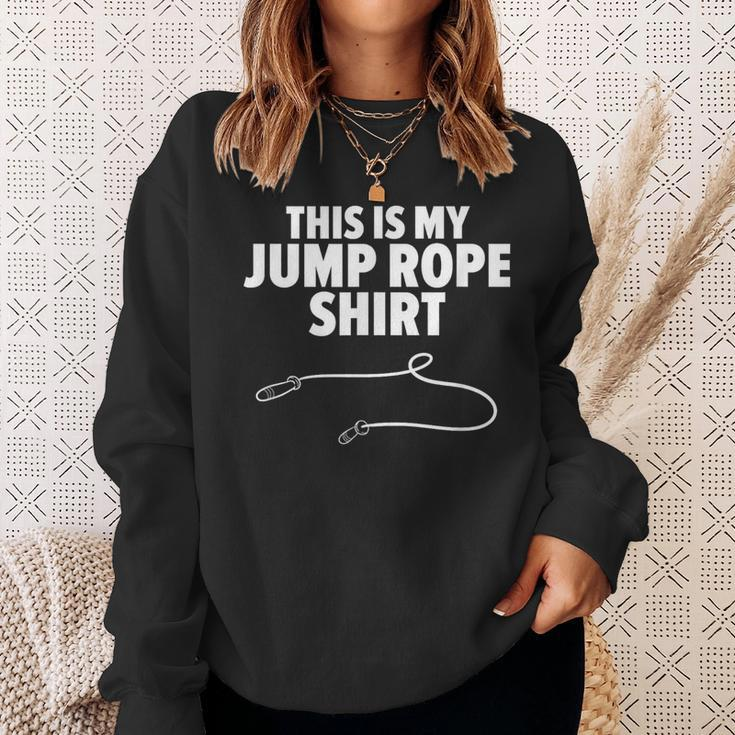 This Is My Jump Rope Rope Skipping Sweatshirt Gifts for Her