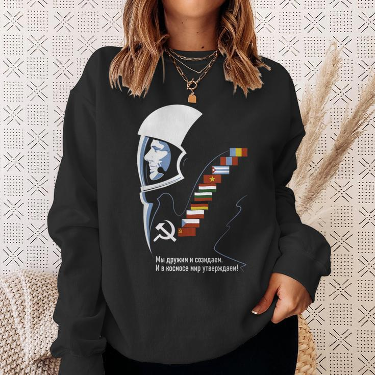 Juri Gagarinintage Sputnik Ussr Soviet Union Propaganda Sweatshirt Geschenke für Sie