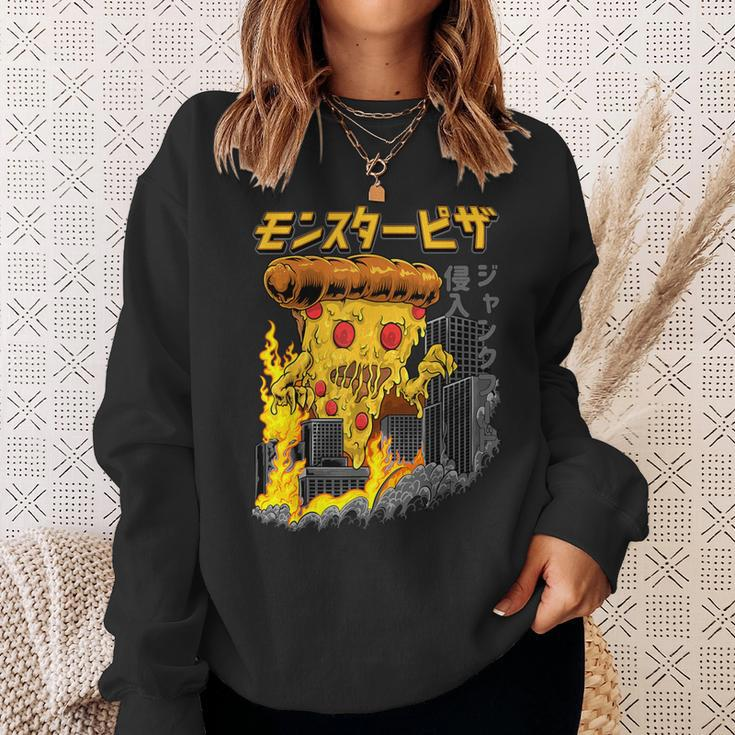 Kaiju Monster Pizza Japan Anime Merch Manga Sweatshirt Geschenke für Sie