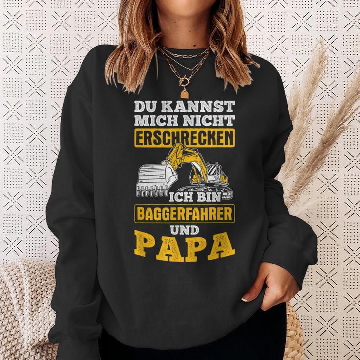 Kannst Nicht Erschreck Digger Driver And Papa Digger S Sweatshirt Geschenke für Sie