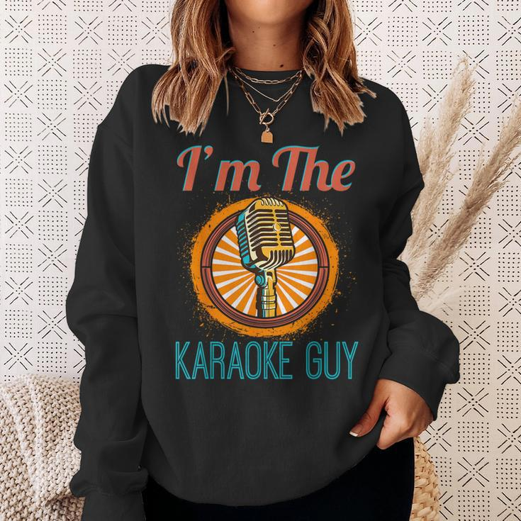 Karaoke Singer I'm The Karaoke Guy Sweatshirt Gifts for Her