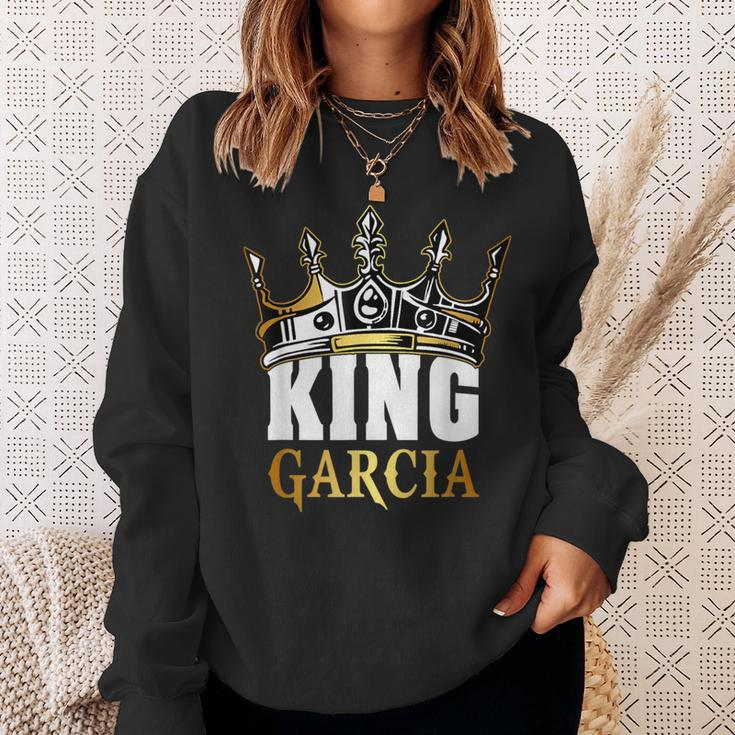 King Garcia Garcia Name Sweatshirt Gifts for Her