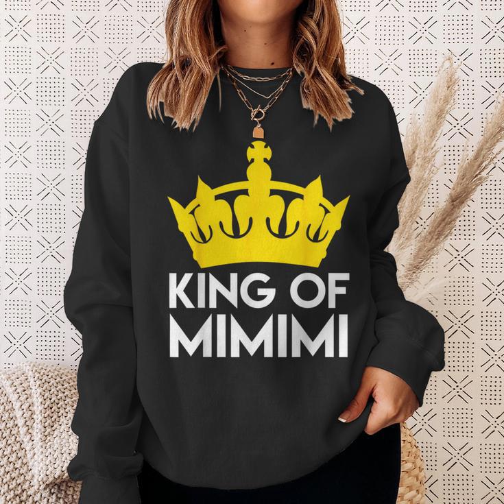 King Of Mimimi Statement Ironie Slogan Sweatshirt Geschenke für Sie